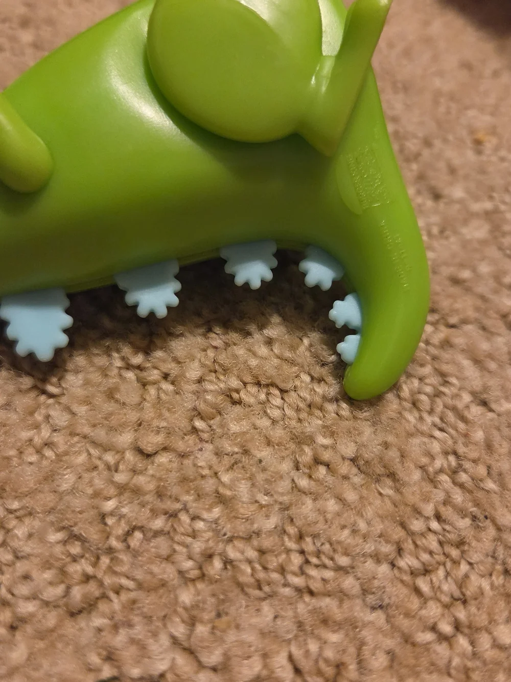 Rugrats Reptar Burger King junior meal toy green dinosaur with wheels from 1998